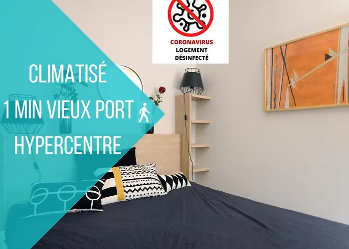 Uniqueappart T4- Hypercentre -Climatise-3 Chambres